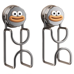 吸盘脸盆挂钩脸盆架盆收纳架卫生间置物架厕所免打孔家用挂盆神器