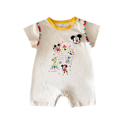 不一样的亲子装sarakids一家三口四口洋气母女母子装夏季宝宝爬服