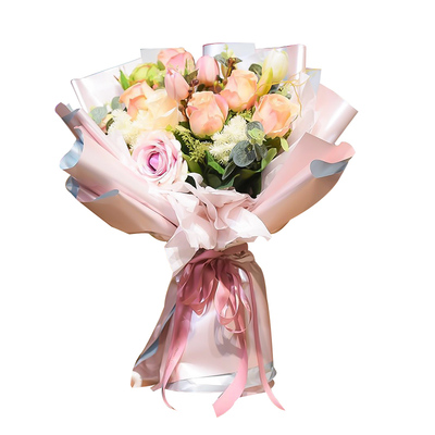 流星雨双色玉锦纸磨砂哑光膜防水