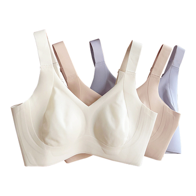 大胸显小超薄冰丝夏季文胸