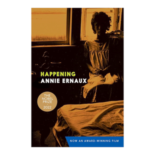 【预售】【2022年诺贝尔文学奖Annie Ernaux】正发生 Happening 英文原版进口外版图书