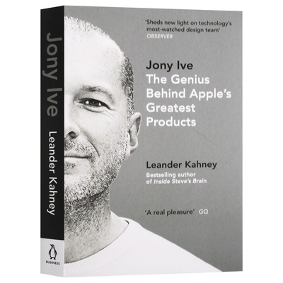 乔纳森传 英文原版 Jony Ive 英文版人物传记 进口原版英语书籍 Leander Kahney