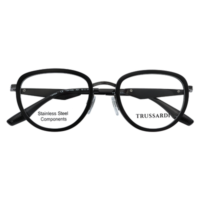 Trussardi杜鲁萨迪复古圆框眼镜