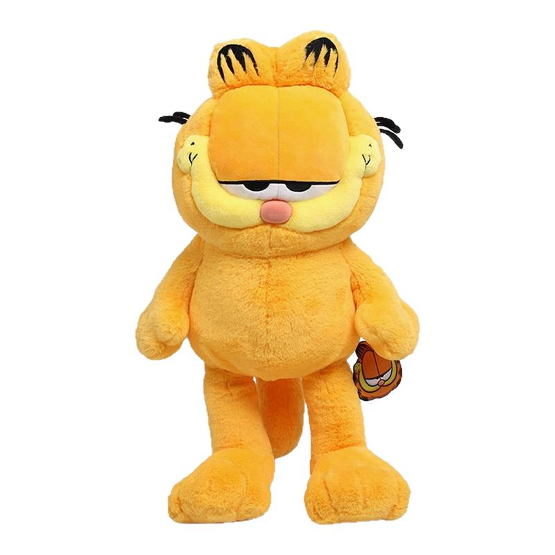 正版加菲猫毛绒玩具公仔可爱大号玩偶睡觉抱布娃娃生日礼物送女友