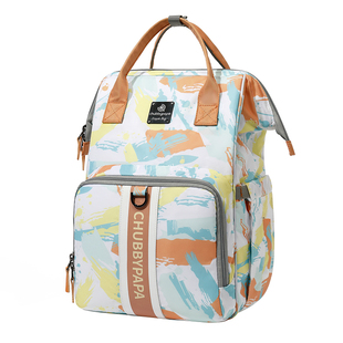 2025新款妈咪包外出手提双肩大容量背包宝宝推车收纳遛娃背奶挂包