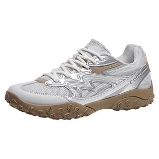 骆驼女鞋山云德训鞋休闲鞋2025秋冬百搭厚底防滑徒步鞋女鞋