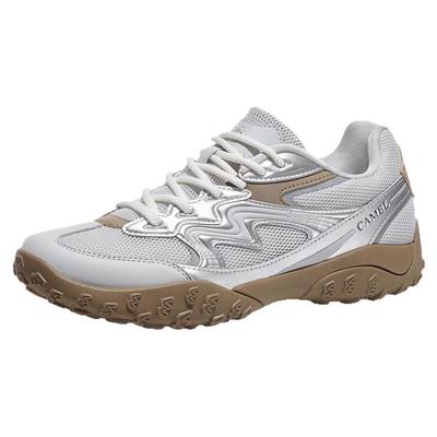 骆驼女鞋山云德训鞋休闲鞋2025秋冬百搭厚底防滑徒步鞋女鞋