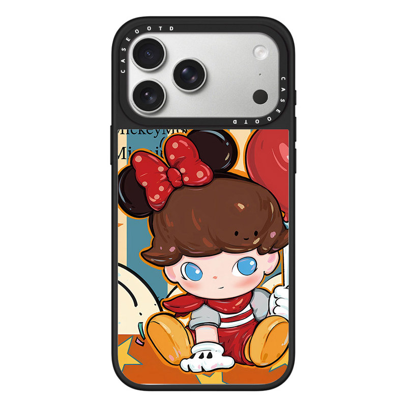 CASEOOTD泡泡玛特DIMOO男孩米妮米奇卡通适用iPhone苹果17 16Pro Max手机壳15/14plus磁吸13 12pro防摔保护套