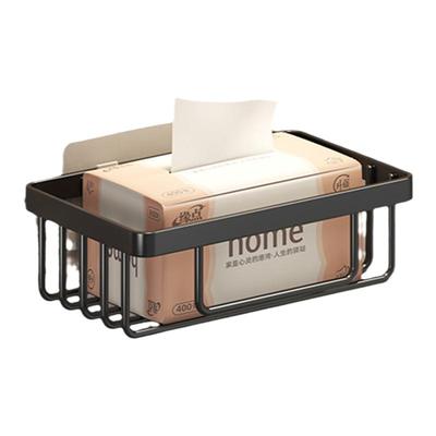 厕所纸巾收纳架免打孔安装