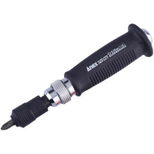 日本安力士ANEX冲击螺丝刀撞击批套装改锥生锈螺丝取出器穿心起子