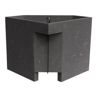 大理石三角形拖把池家用阳台拖地盆一体式落地卫生间异形墩布池槽