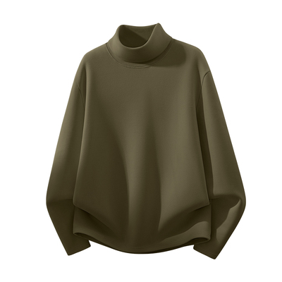 真维斯桑蚕丝打底衫男款2025新款冬季高领羊毛内搭男士保暖内衣L