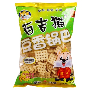 百吉猫陕西麻辣粗粮锅巴150g