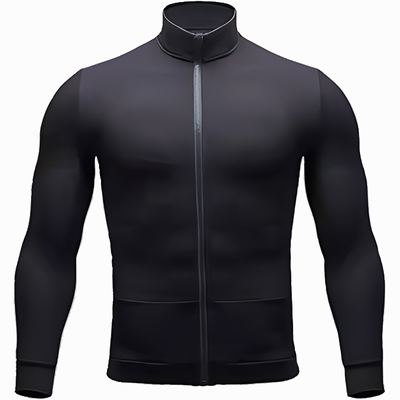 安德力斯立领健身外套运动卫衣