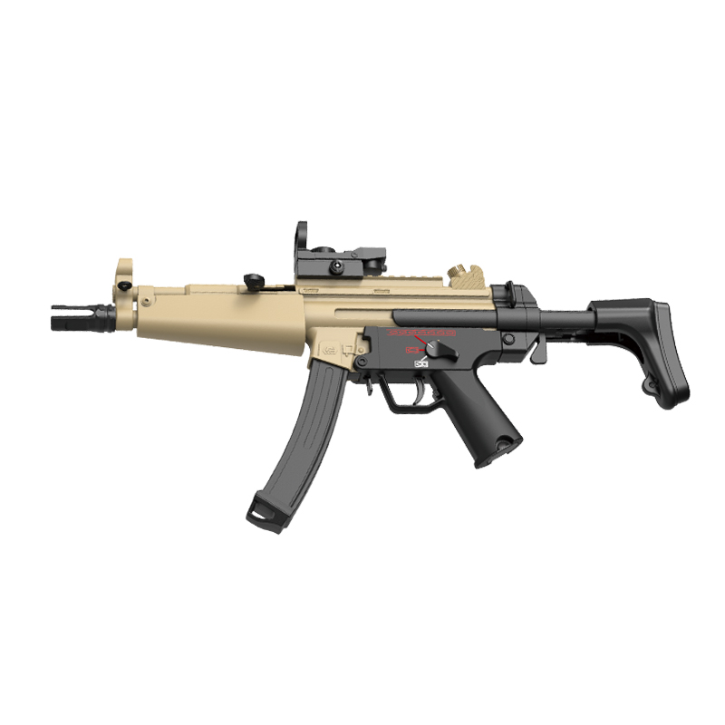 新款悍迪MP5K A3短突步枪电动连发仿真男孩玩具枪发射器吃鸡模型