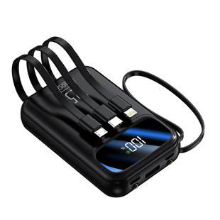 【3C认证】2026新款充电宝大容量20000毫安1万超薄小巧便携自带线超级快充适用华为苹果17专用官方正品旗舰店