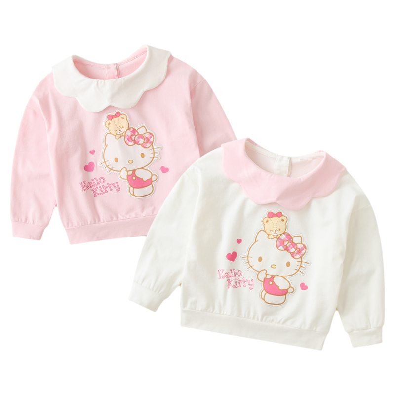 HelloKitty春秋女童棉T恤卫衣