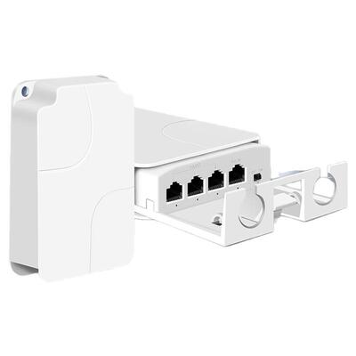 2025新款标准POE中继器室外防雨水百兆千兆一分三 一分四交换机延长器