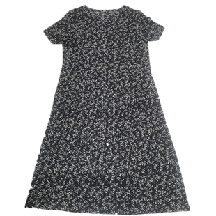 高级感绿色碎花棉连衣裙2026新款中年妈妈女士夏季小个子印花短裙