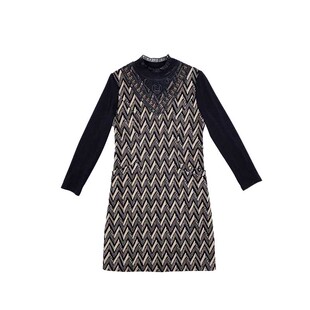 中国风改良版新式旗袍年轻少女优雅气质2025春款中长款长袖连衣裙