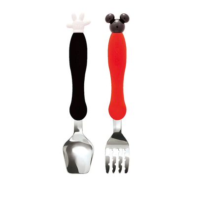 日本儿童勺叉套装宝宝辅食餐具