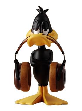 卡通达菲鸭个性耳机支架