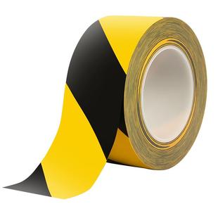 黑黄斑马警示胶带地标线车间分区划线标识消防安全通道限高警戒地面隔离带地板贴纸胶条非pvc