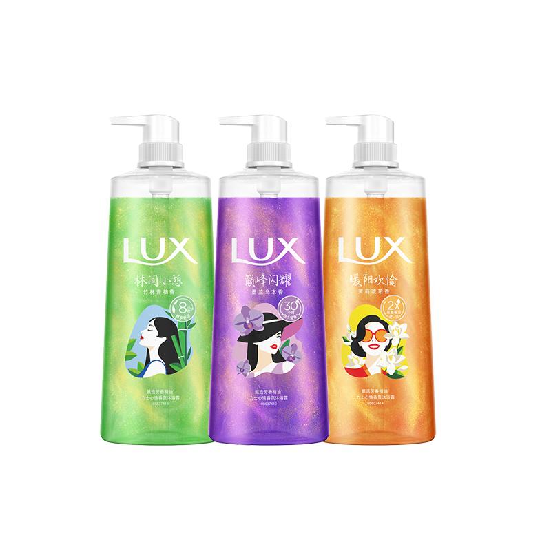LUX力士温暖琥珀香氛沐浴露