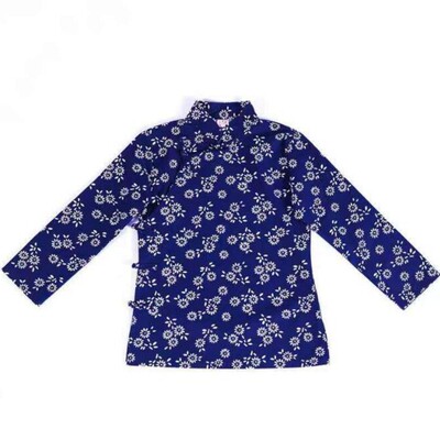 村姑花布衣阿庆嫂民国怀旧演出服