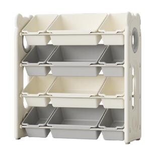 Babyviva儿童大容量储物神器落地多层置物玩具分类整理箱储物柜