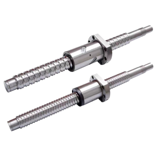 高精密滚珠丝杆型号齐全螺母丝杠套装滚珠螺母副研磨冷轧来图定制