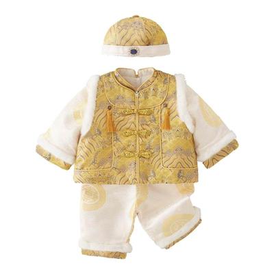 厚冬季男宝宝周岁唐装