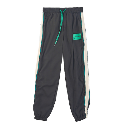 侧色条休闲裤外贸显瘦束脚长裤