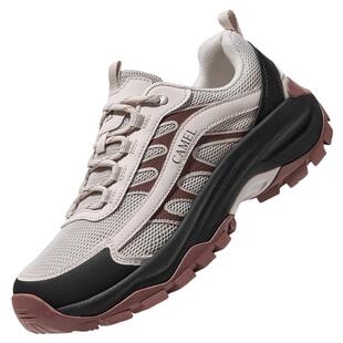 骆驼户外登山鞋女士2026春夏新款女鞋防滑透气运动爬山徒步鞋男鞋