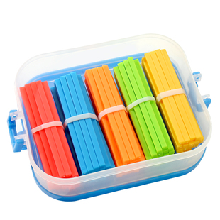 儿童数学计数棒一年级小学生算数加减法教具神器100根字母图形