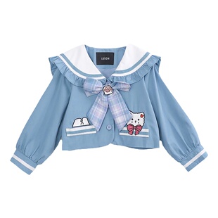 陈大猪女童日系学院风2025秋季新款儿童制服裙水手服全套JK套装女