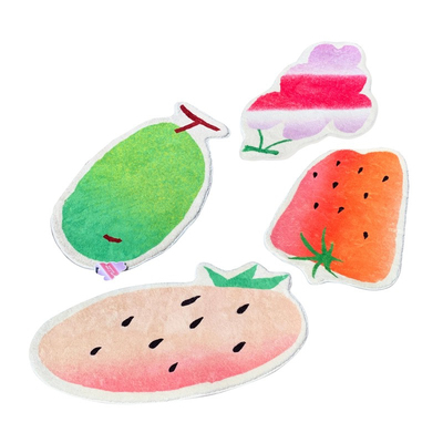 方式商店｜Faint x H'S 家居水果地垫异形毛绒地毯可爱装饰门垫