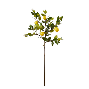 HarborHouse美式家居花艺摆设客厅餐厅仿真花装饰假花柠檬枝Lemon