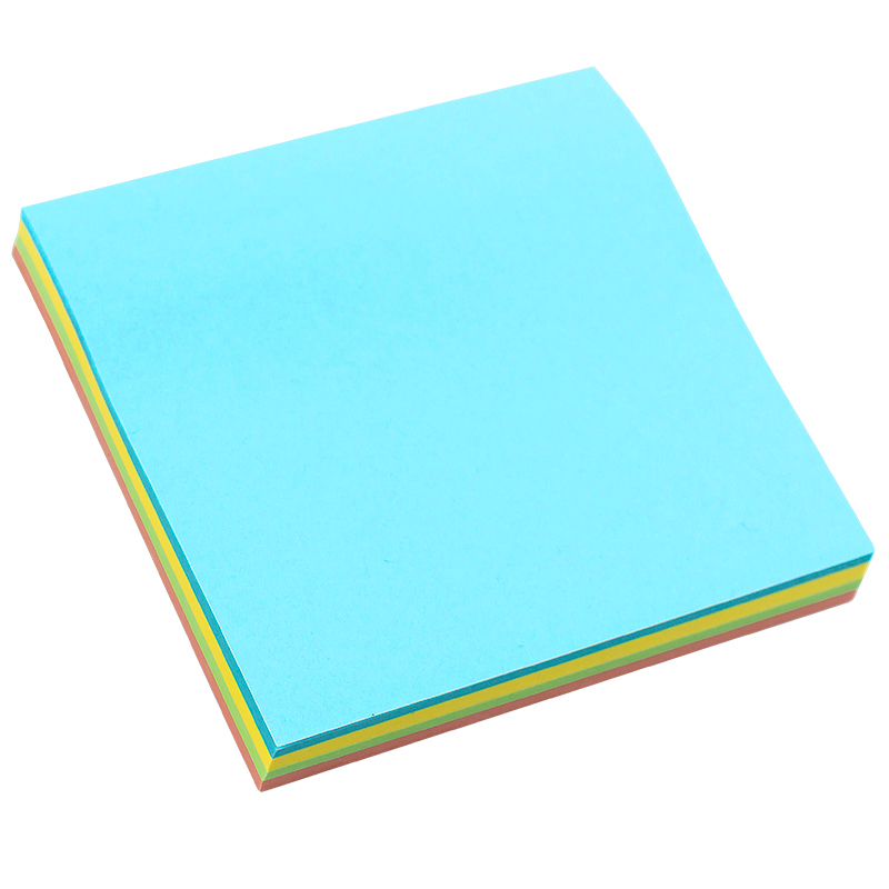 晨光便利贴彩色便签纸学生用留言板标签有粘性标记可撕n次贴热销