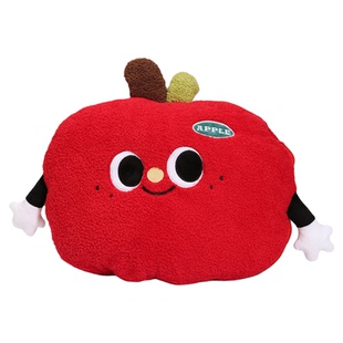 默默爱苹果抱枕毯子二合一办公室披肩午睡毛毯被子秋冬加厚可收纳