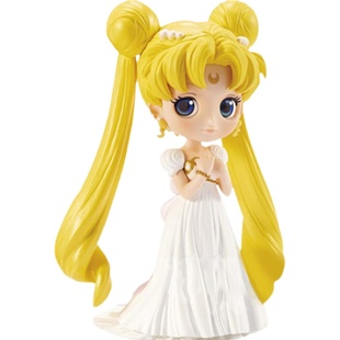 正版万代Qposket 美少女战士手办 水兵月野兔倩尼迪公主 婚纱摆件