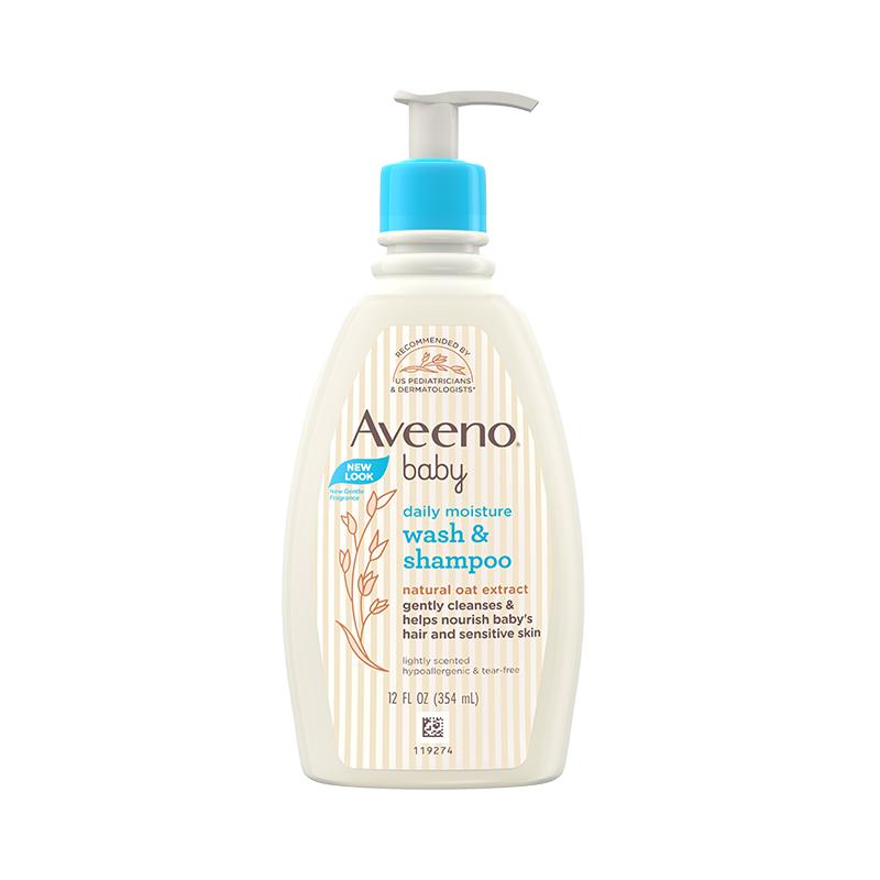 【自营】Aveeno艾惟诺/艾维诺 婴儿洗发水沐浴露二合一354ml儿童