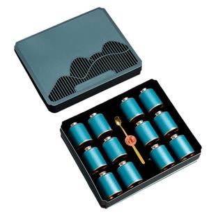 言采堂正宗青海野生黑枸杞子100mm特级免洗牛头大果小罐礼盒装