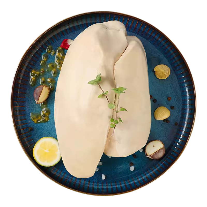 法式鹅肝法式肥鹅肝A级新鲜鹅肝1000g整只法式生鹅肝宝宝辅食鹅肝