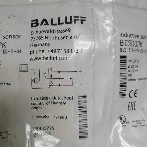 议价正品巴鲁夫接近开关BAW0015 BAW M12MF2-UAC40F-BP00,5-GS04