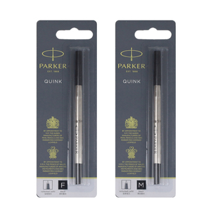 派克笔芯parker宝珠笔替换芯签字笔芯官方正品0.7mm黑色0.5mm专用