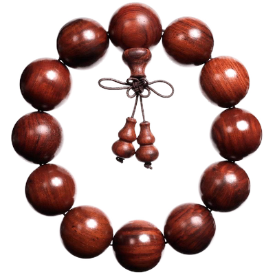 正宗老挝红酸枝佛珠款士包邮手串