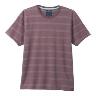 度物思仁夏季男棉麻针织T恤时尚条纹天然汉麻防晒抑菌亲肤有机棉