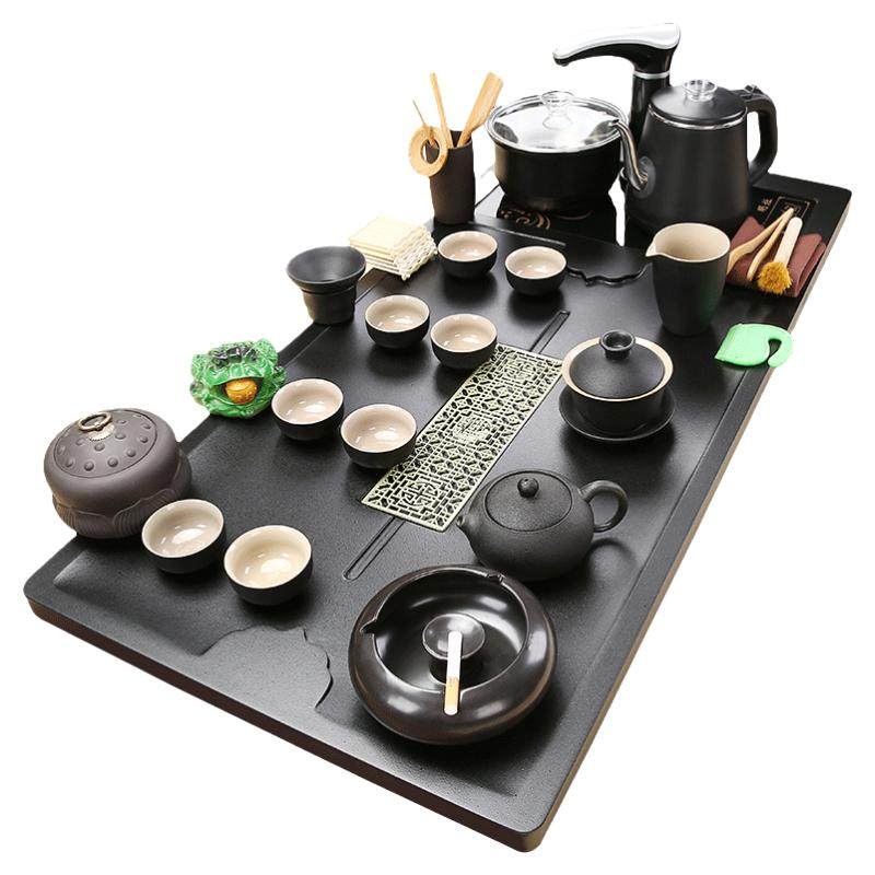 家用防烫全自动电器茶盘茶具套装