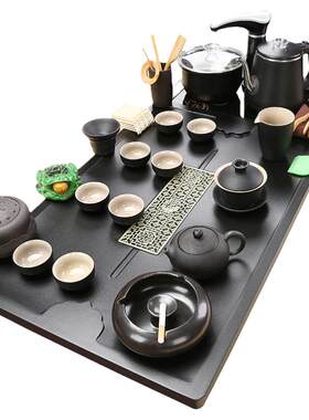 家用防烫全自动电器茶盘茶具套装